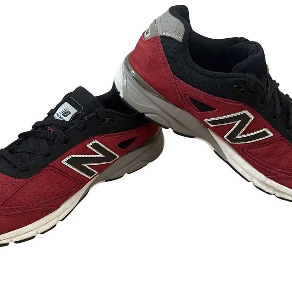 New Balance Shoes 990 V4 Burgundy Sneakers Size Women's 8.5 Men's 7